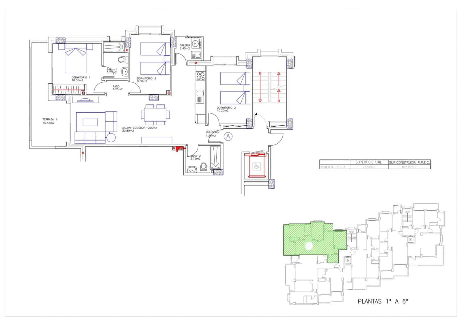3 quarto Apartamento para venda em La Manga del Mar Menor - 260 052 € (Ref: 9869438)