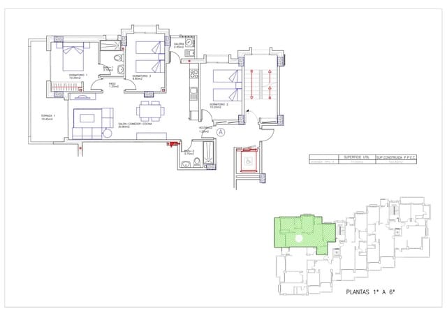 3 soverom Leilighet til salgs i La Manga del Mar Menor - € 260 052 (Ref: 9869438)