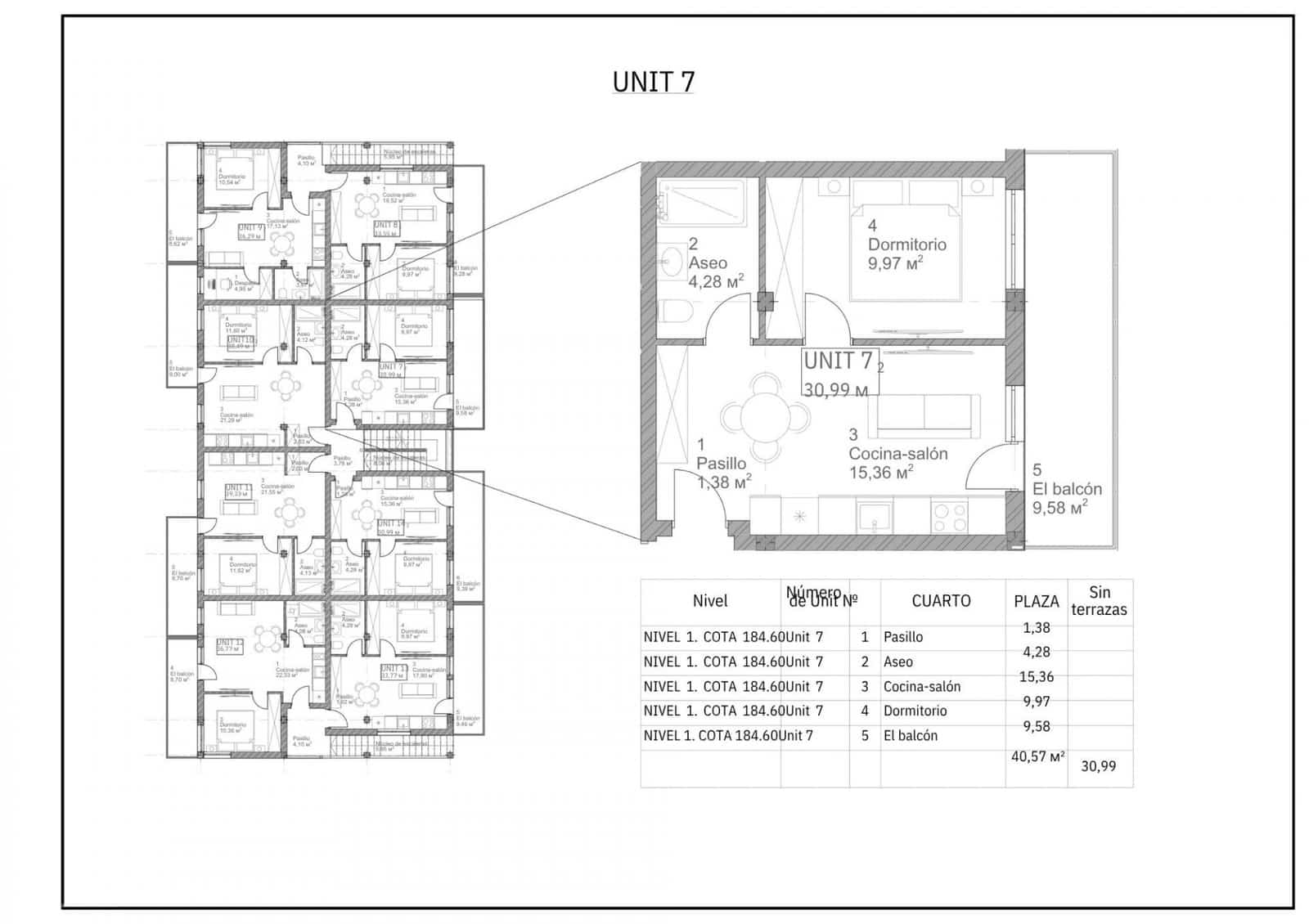 1 soverom Penthouse til salgs i Finestrat med svømmebasseng - € 137 000 (Ref: 9876548)