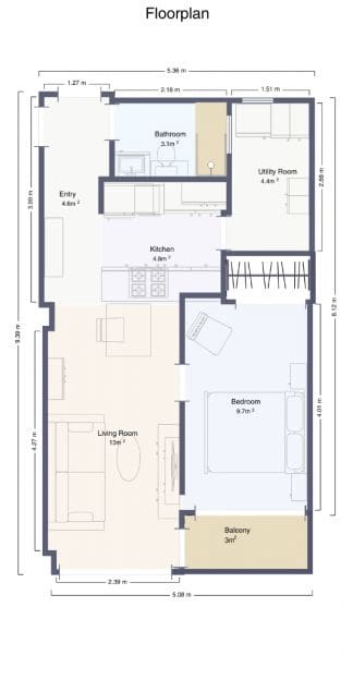 1 makuuhuone Huoneisto myytävänä paikassa Torrevieja - 162 000 € (Ref: 9963036)