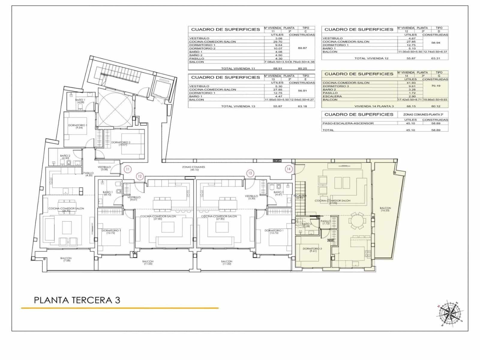 3 soverom Penthouse til salgs i Torrevieja - € 495 000 (Ref: 9963079)