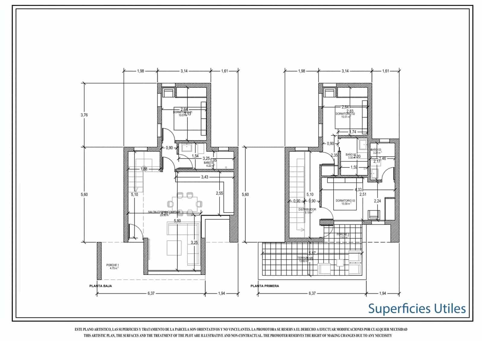 3 slaapkamer Villa te koop in Los Urrutias - € 384.000 (Ref: 9963101)