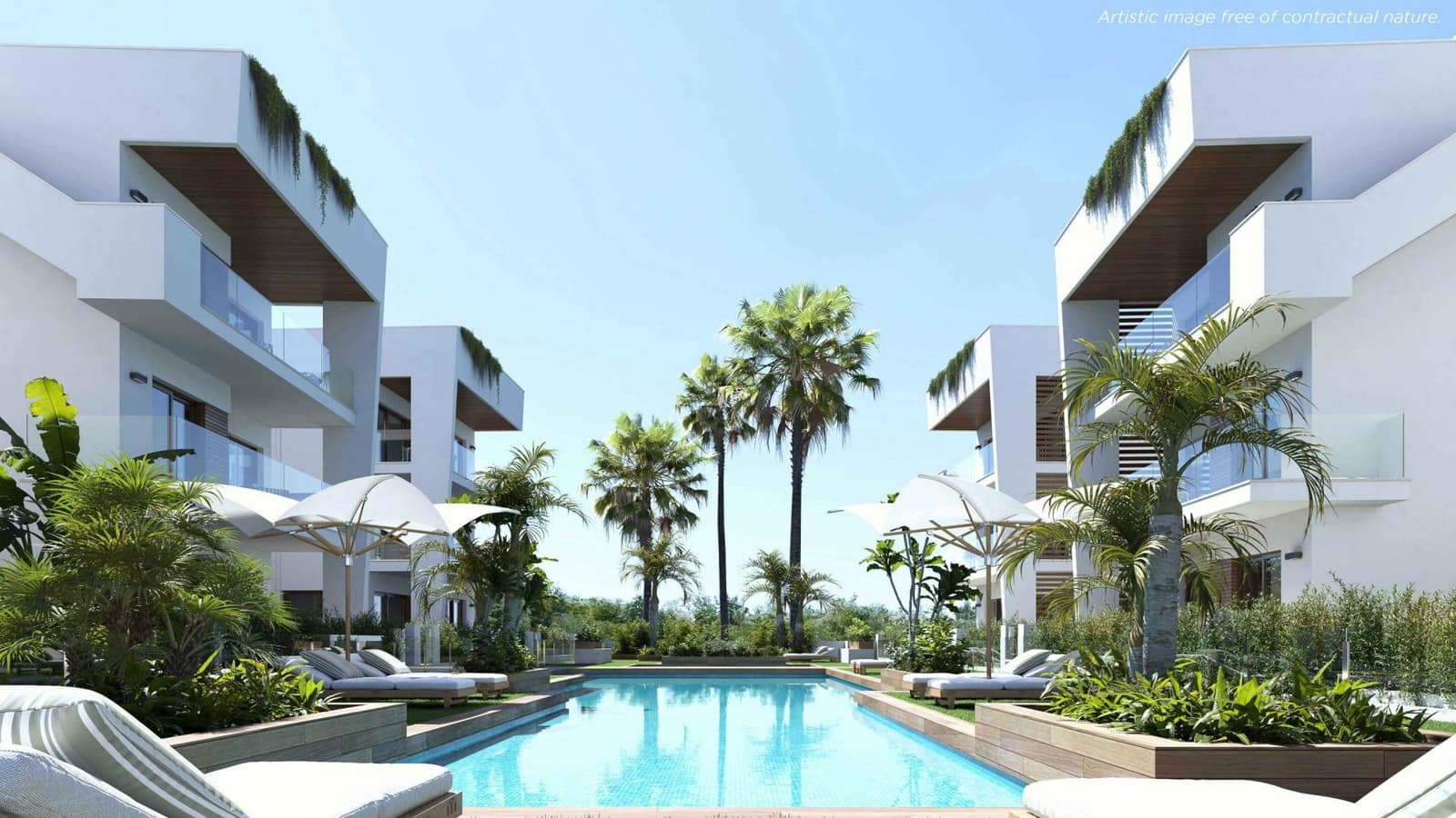 2 soveværelse Penthouse til salg i Los Alcazares med swimmingpool - € 349.000 (Ref: 9973424)