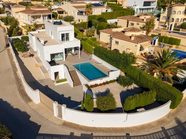 4 sovrum Hus till salu i Cometa - Carrió, Calpe / Calp med pool garage - 1 380 000 € (Ref: 9854334)