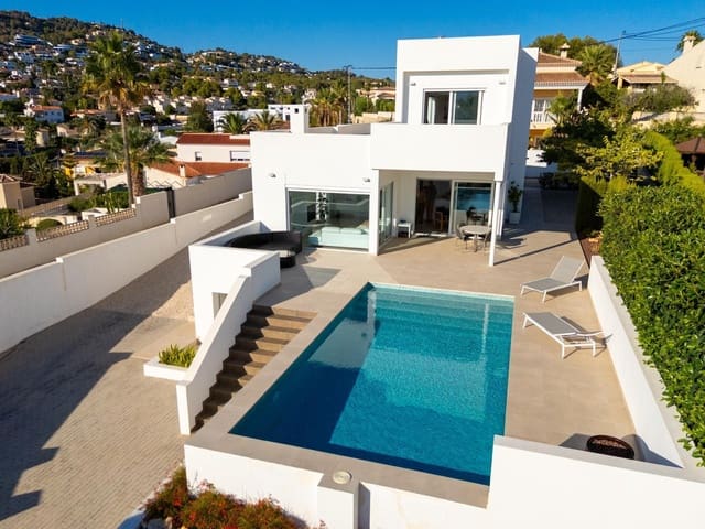 4 sovrum Hus till salu i Cometa - Carrió, Calpe / Calp med pool garage - 1 380 000 € (Ref: 9854334)
