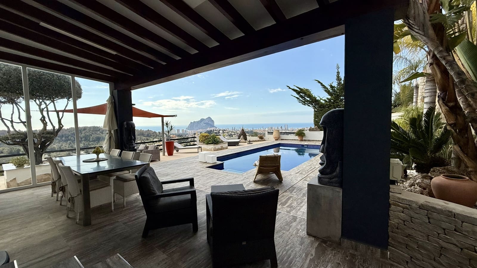 3 chambre Maison de Ville à vendre à Calpe / Calp avec piscine garage - 1 050 000 € (Ref: 9854734)
