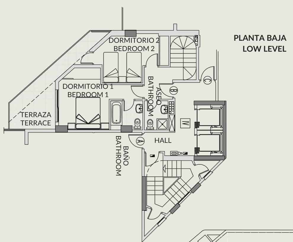 3 sypialnia Penthouse na sprzedaż w Calpe / Calp z basenem garażem - 899 000 € (Ref: 9854737)