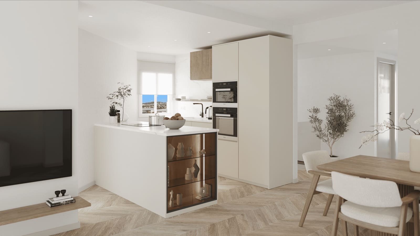 3 sypialnia Penthouse na sprzedaż w Calpe / Calp z basenem garażem - 899 000 € (Ref: 9854737)