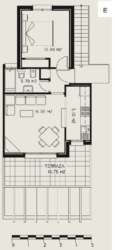 1 slaapkamer Bungalow te koop in Calpe / Calp met zwembad garage - € 180.000 (Ref: 9867910)