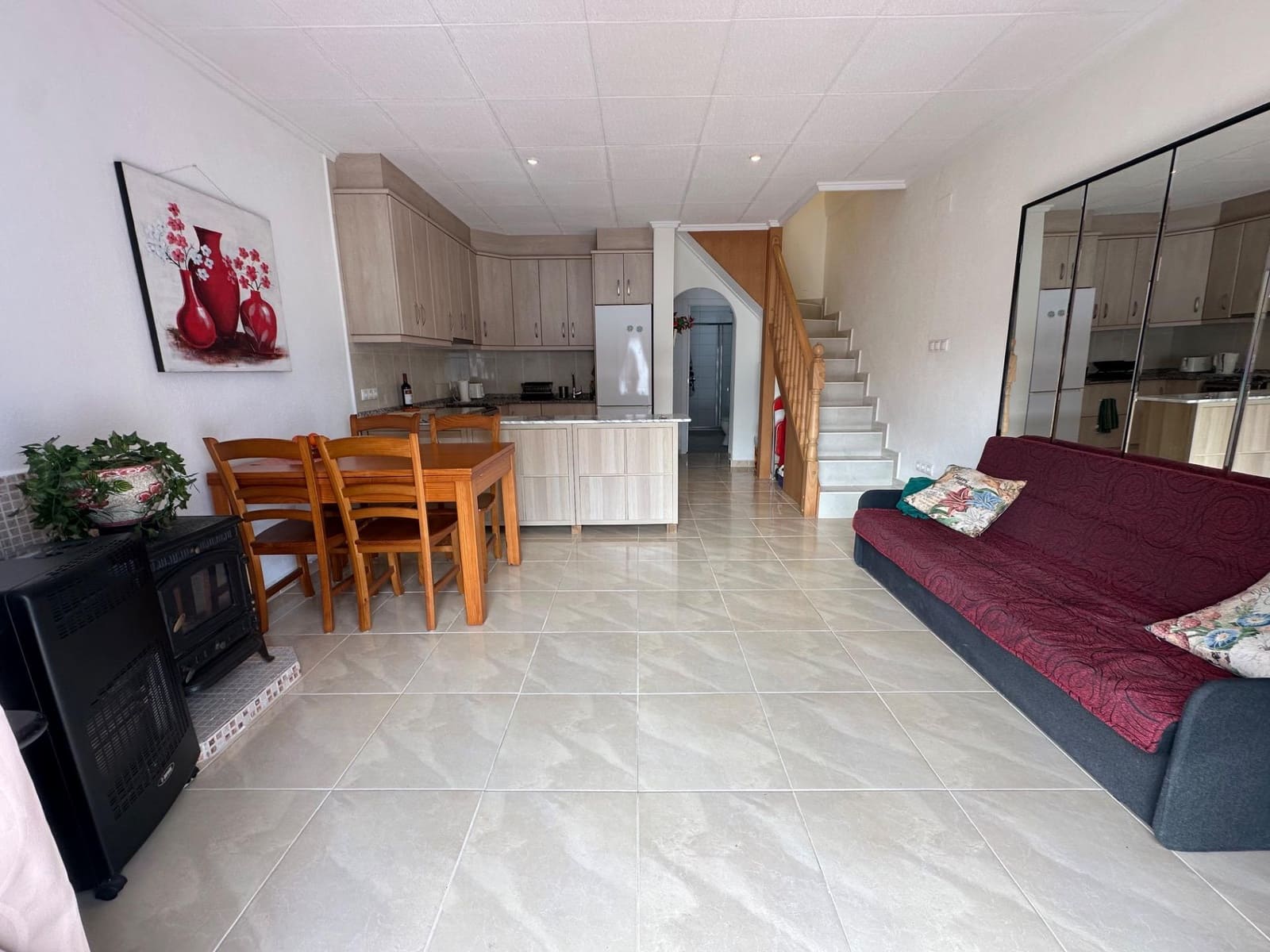 2 soveværelse Rækkehus til salg i Torrevieja med garage - € 145.000 (Ref: 9530981)