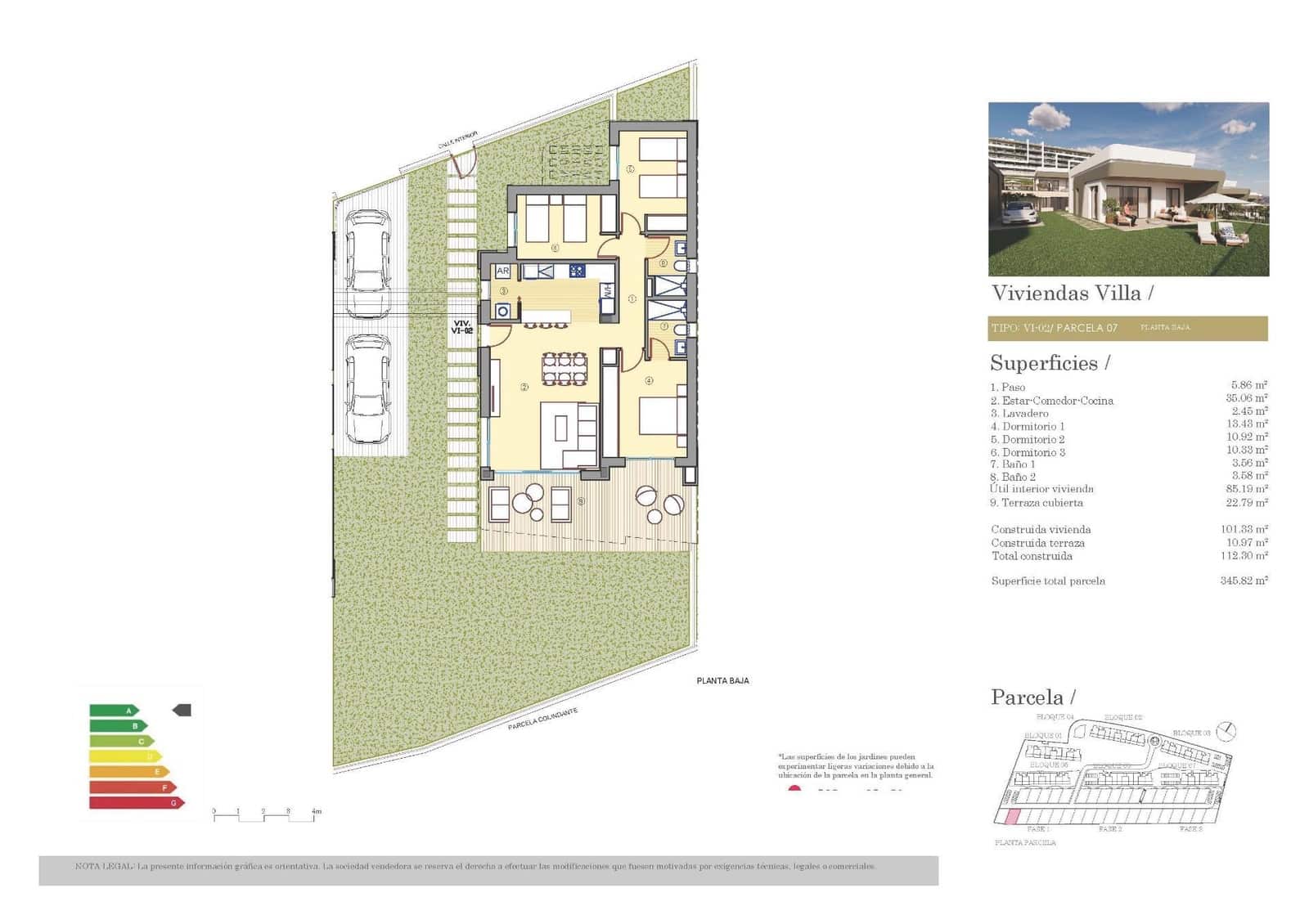 Chalet de 3 habitaciones en Muchamiel / Mutxamel en venta con piscina - 460.000 € (Ref: 9531440)