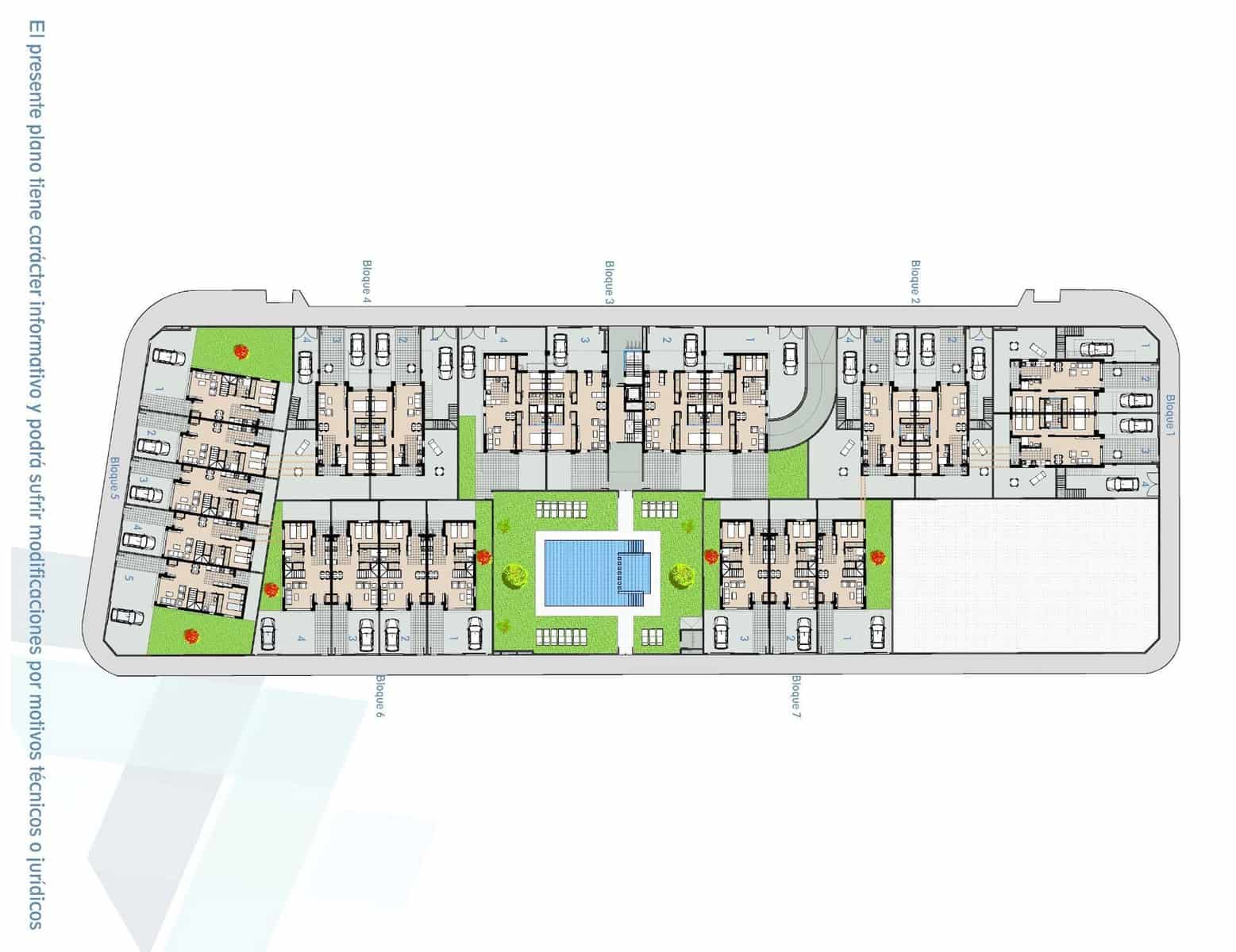 2 soveværelse Bungalow til salg i Torre de la Horadada med swimmingpool - € 369.900 (Ref: 9531603)