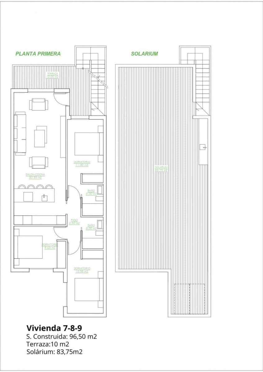 3 soverom Bungalow til salgs i San Pedro del Pinatar med svømmebasseng - € 299 900 (Ref: 9531712)