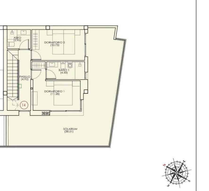 3 soveværelse Penthouse til salg i Torrevieja - € 548.000 (Ref: 9531761)