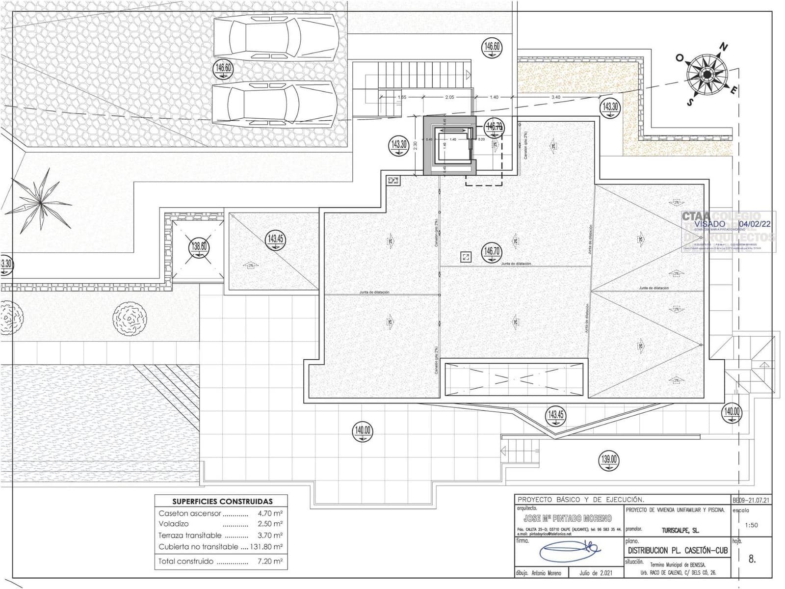 4 soveværelse Villa til salg i Benissa med swimmingpool - € 2.450.000 (Ref: 9531774)