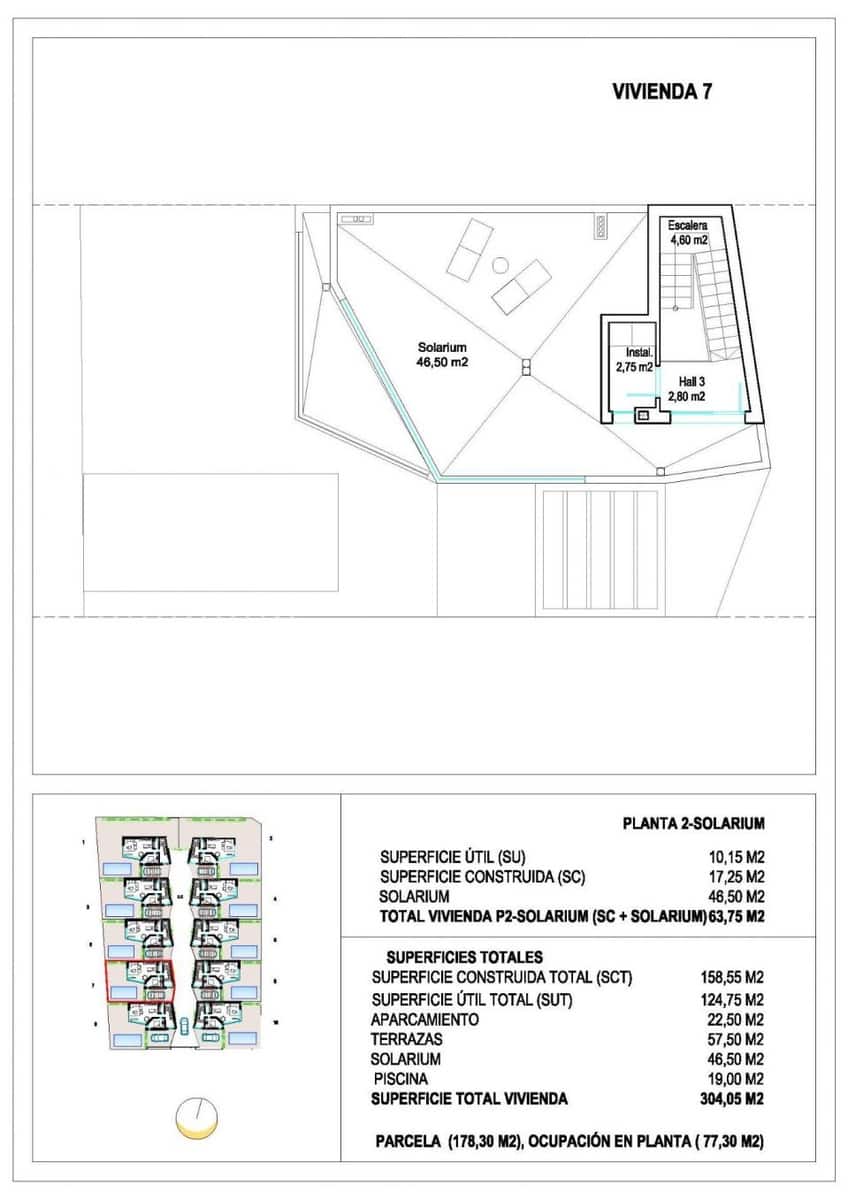 3 slaapkamer Villa te koop in La Florida met zwembad - € 509.000 (Ref: 9531779)