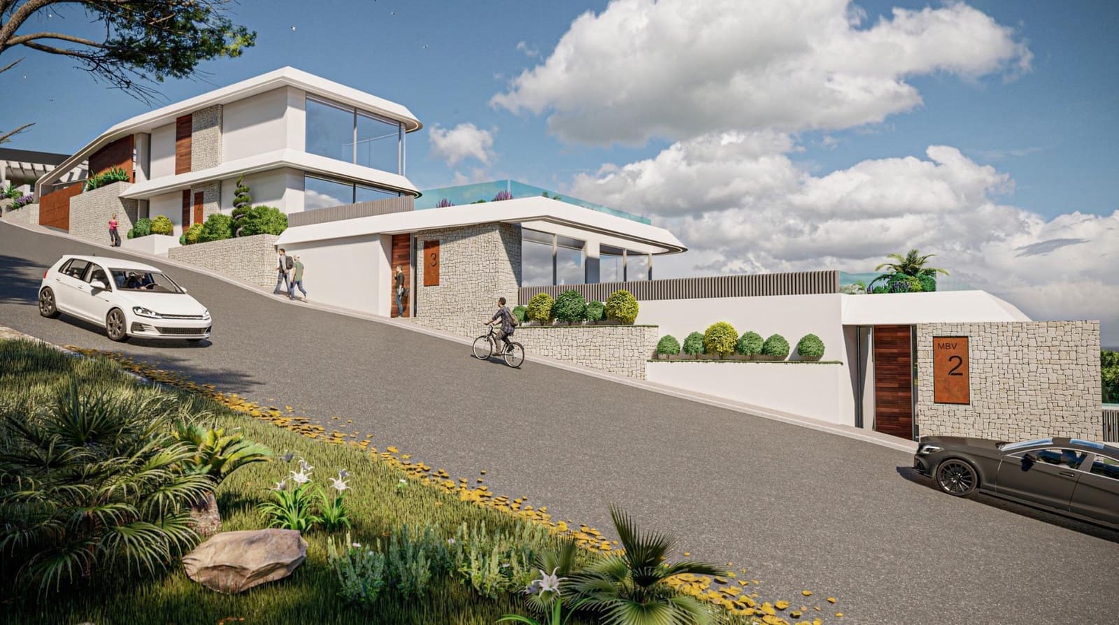 4 sovrum Takvåning till salu i Calpe / Calp med pool - 2 150 000 € (Ref: 9531814)