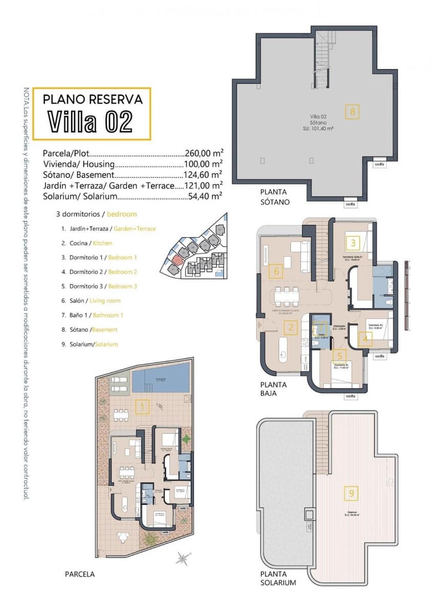 3 Zimmer Villa zu verkaufen in Los Alcazares mit Pool - 589.900 € (Ref: 9531848)