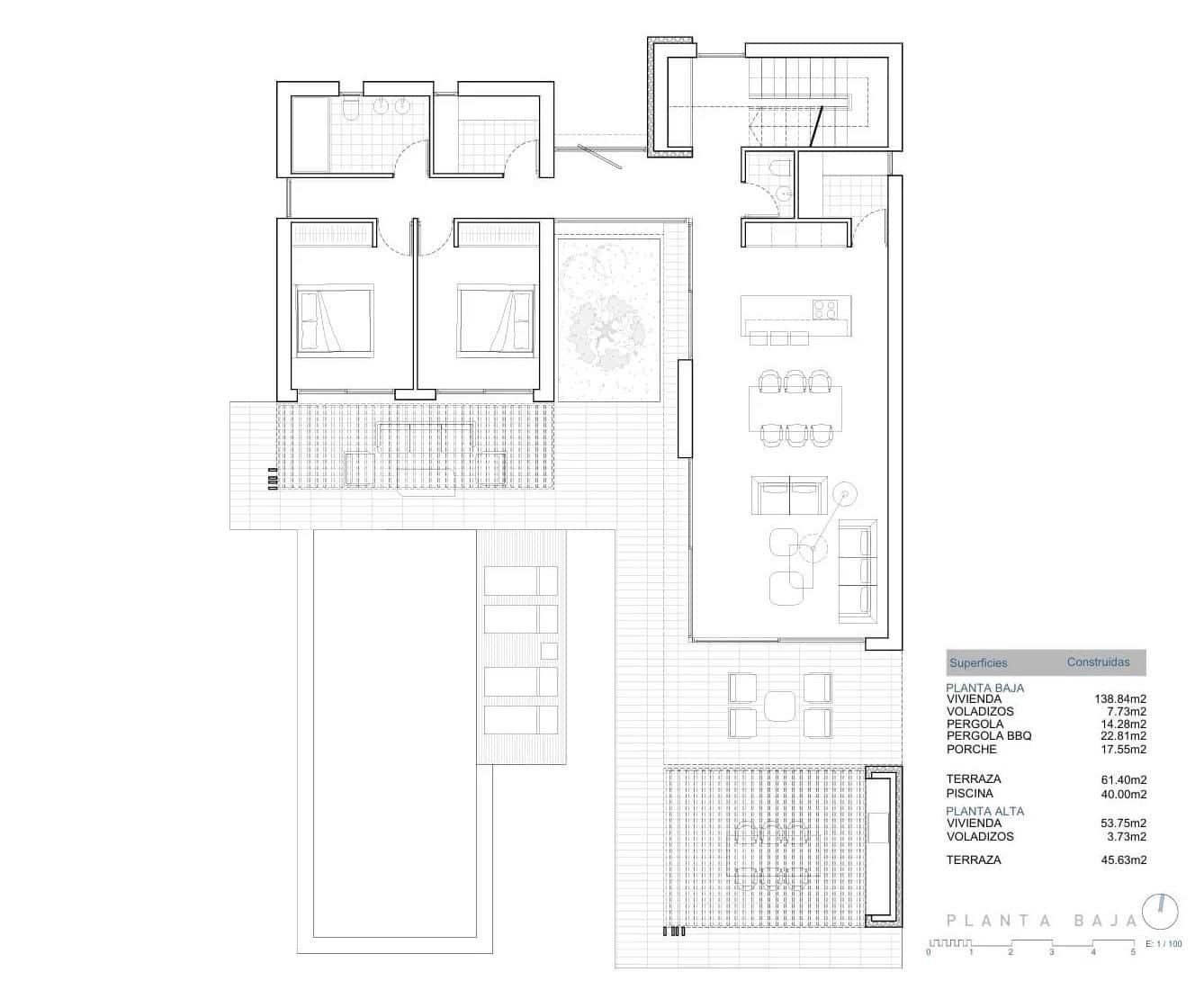 3 sovrum Villa till salu i Javea / Xabia med pool - 1 450 000 € (Ref: 9531880)