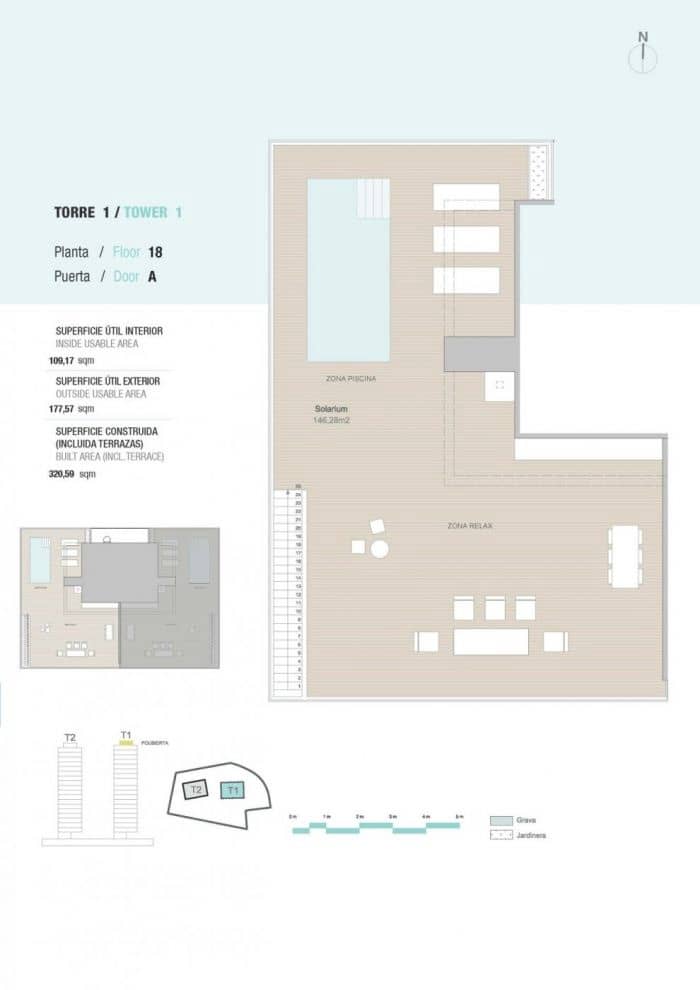 3 chambre Penthouse à vendre à Calpe / Calp avec piscine - 1 650 000 € (Ref: 9531896)