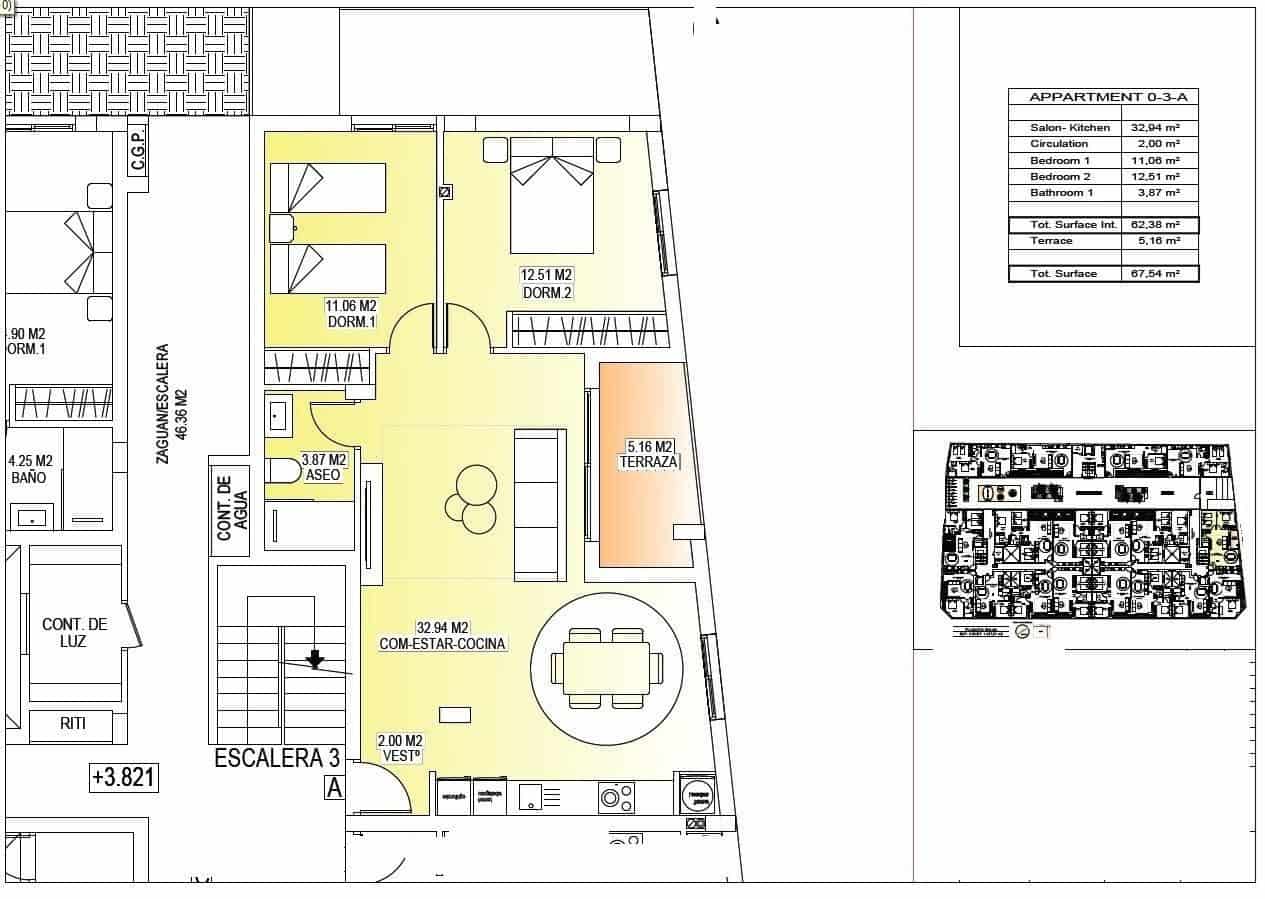 2 slaapkamer Appartement te koop in San Miguel de Salinas met zwembad - € 150.000 (Ref: 9625566)