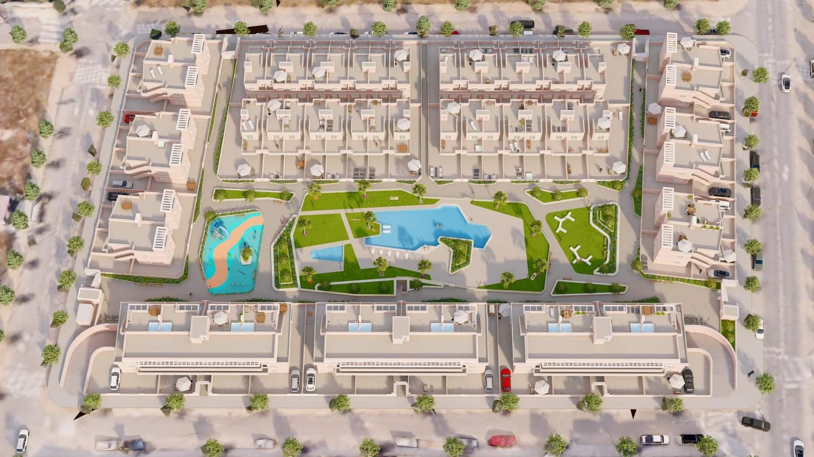 3 Zimmer Apartment zu verkaufen in Pilar de la Horadada mit Pool - 299.900 € (Ref: 9747899)