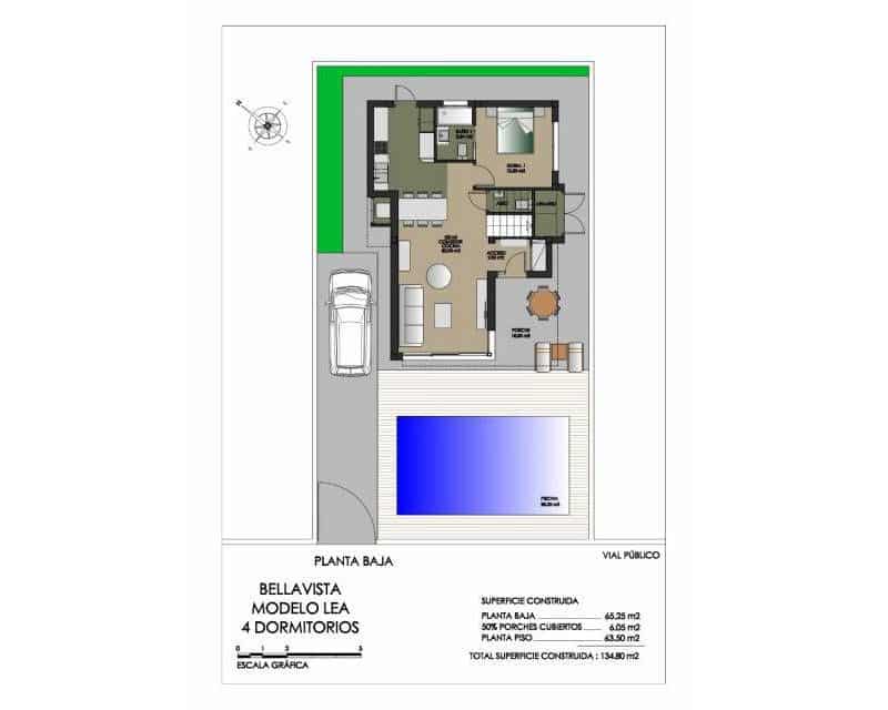 4 soveværelse Villa til salg i San Miguel de Salinas med swimmingpool - € 630.000 (Ref: 9748053)