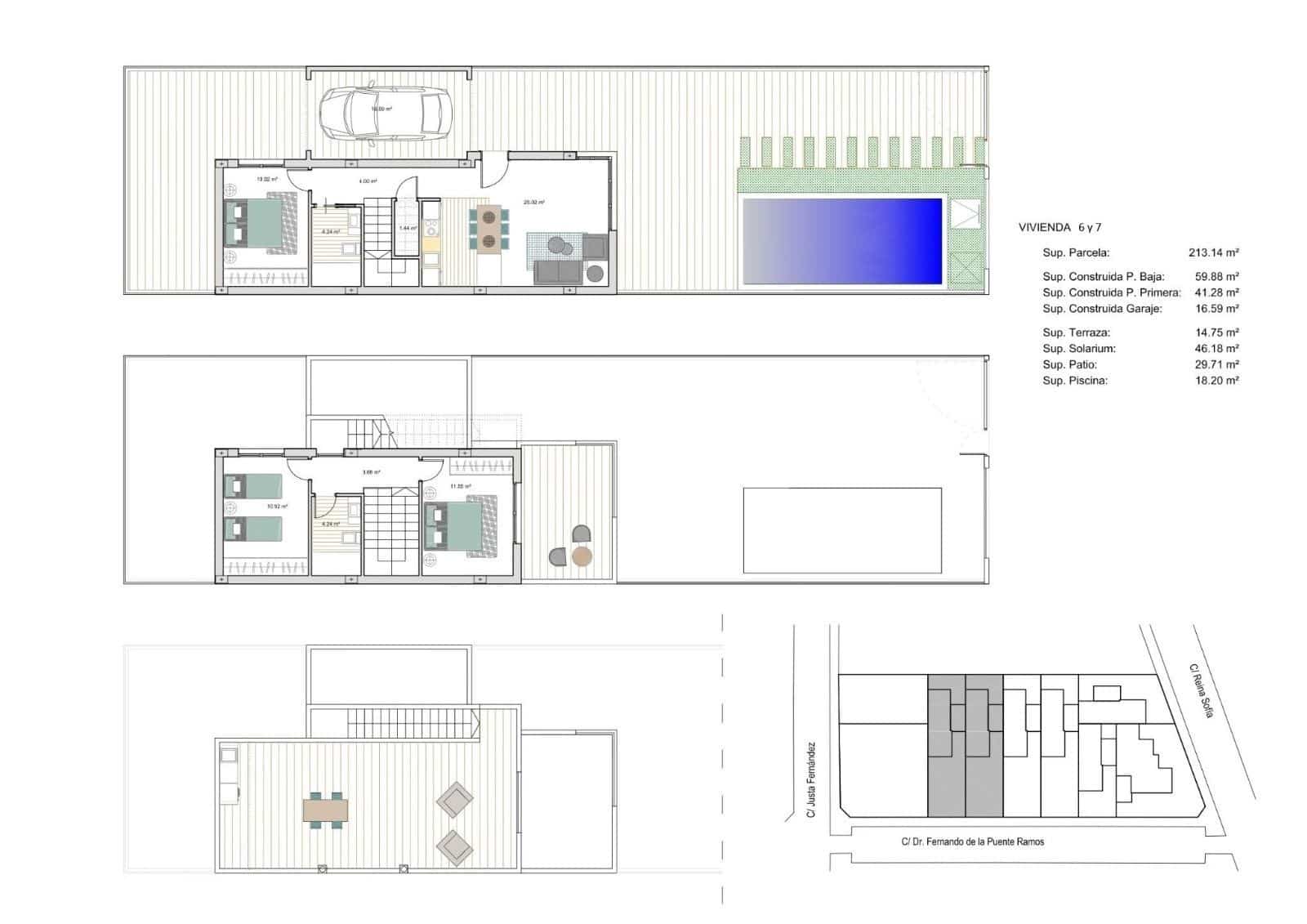 3 chambre Villa/Maison à vendre à Los Alcazares - 419 900 € (Ref: 9791420)