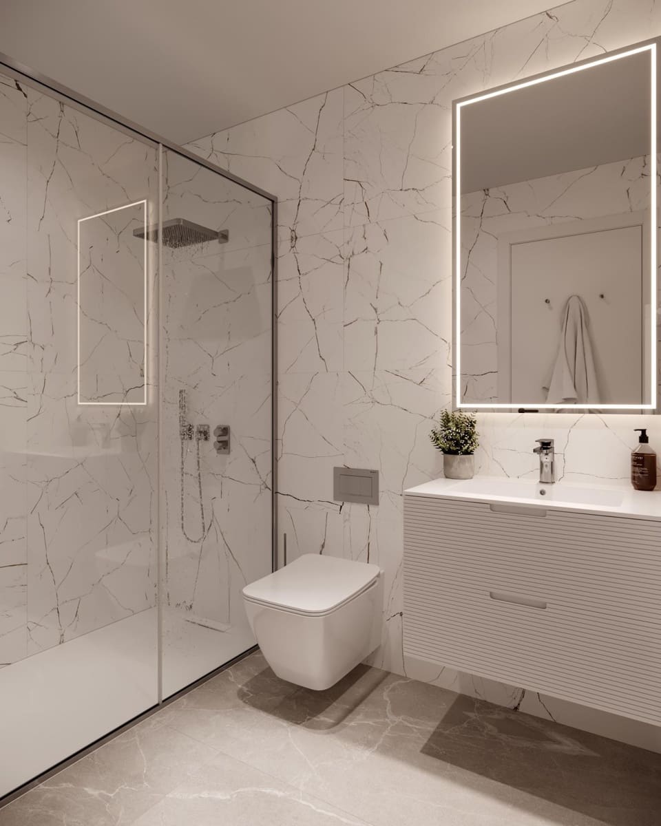 2 bedroom Penthouse for sale in Finestrat with pool - € 630,000 (Ref: 9811728)