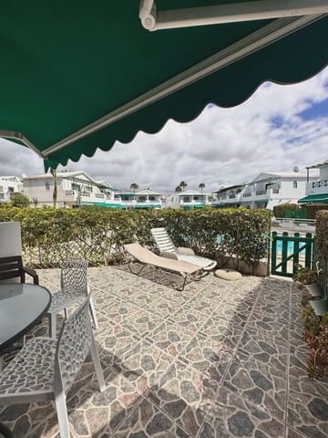 Bungalow de 2 chambres à louer à Campo Internacional, San Bartolomé de Tirajana - 1 000 € (Ref: 10001002)