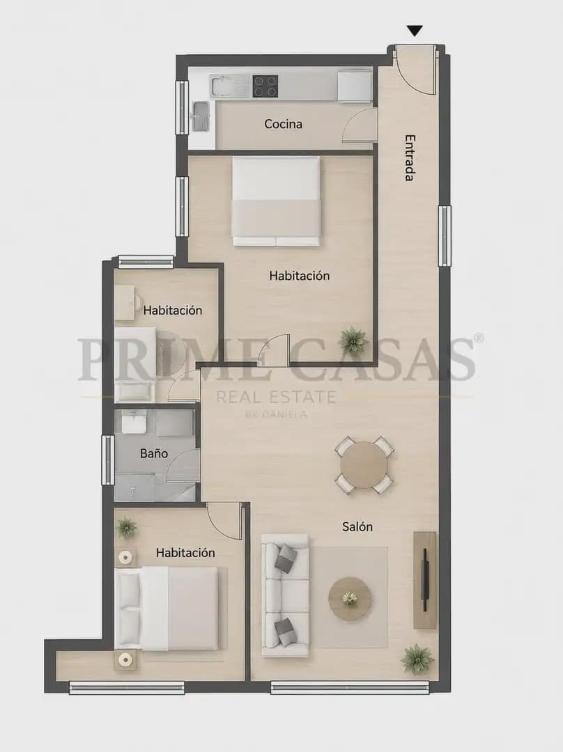 3 soveværelse Lejlighed til salg i Las Palmas de Gran Canaria - € 339.000 (Ref: 10057689)