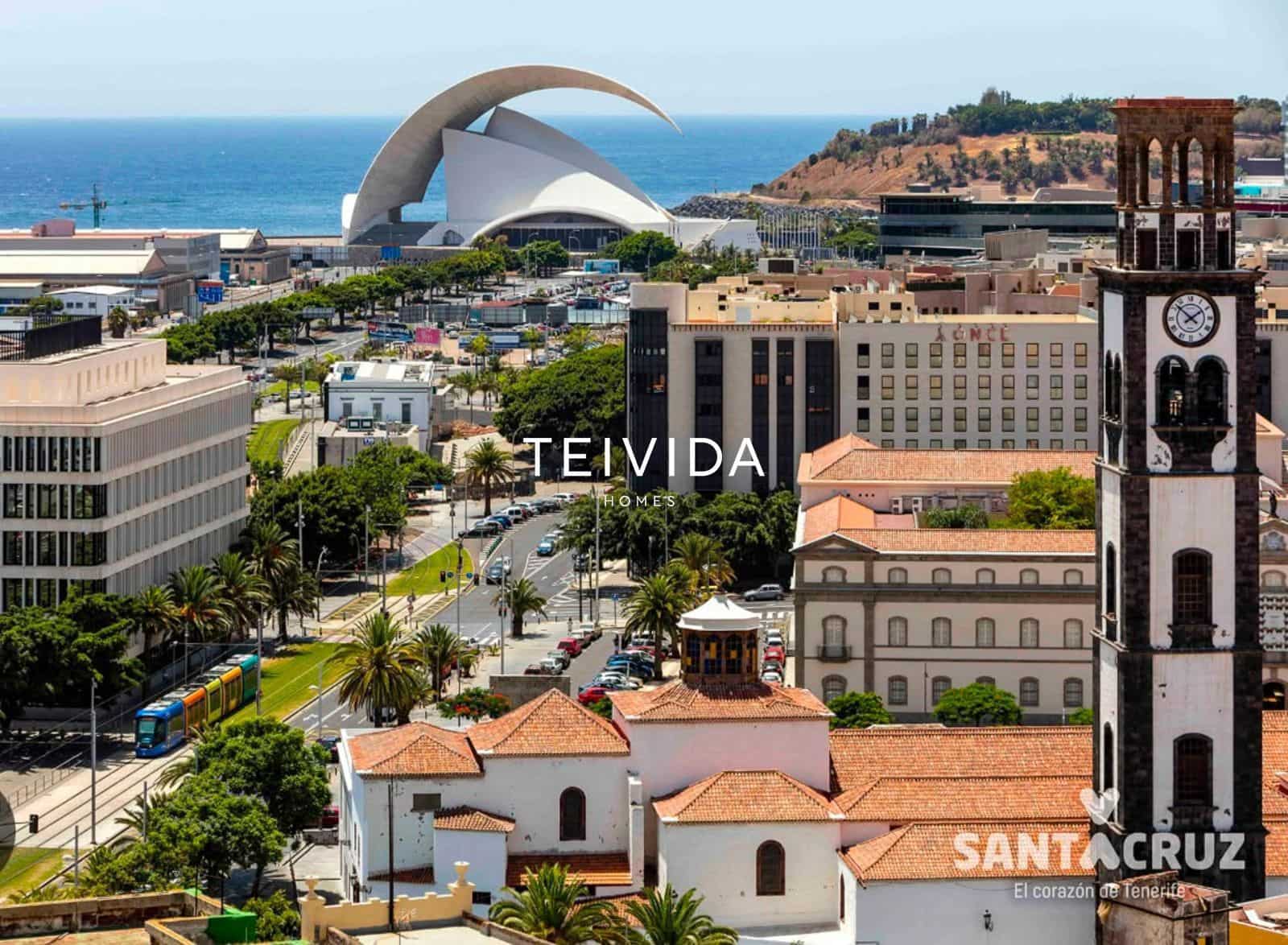2 quarto Apartamento para arrendar em Santa Cruz de Tenerife - 1 200 € (Ref: 10042209)
