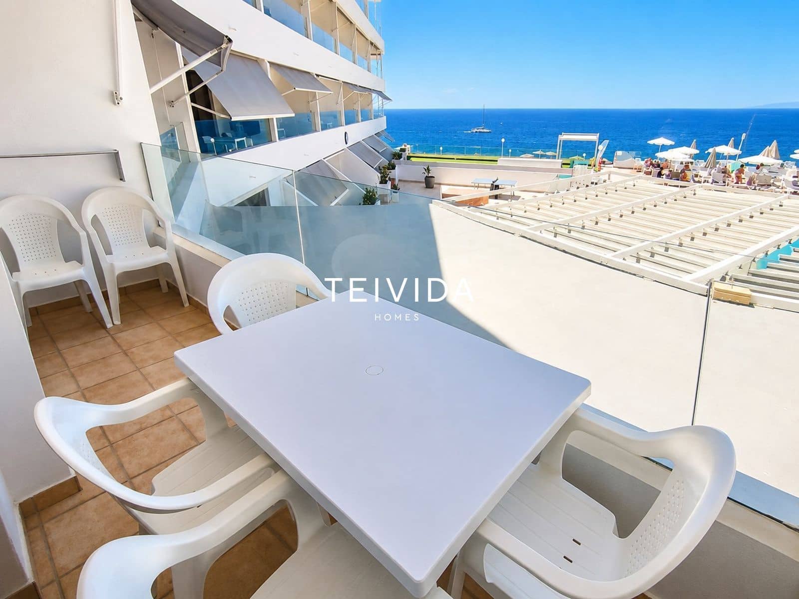 2 chambre Appartement à vendre à Callao Salvaje avec piscine - 365 000 € (Ref: 10043600)