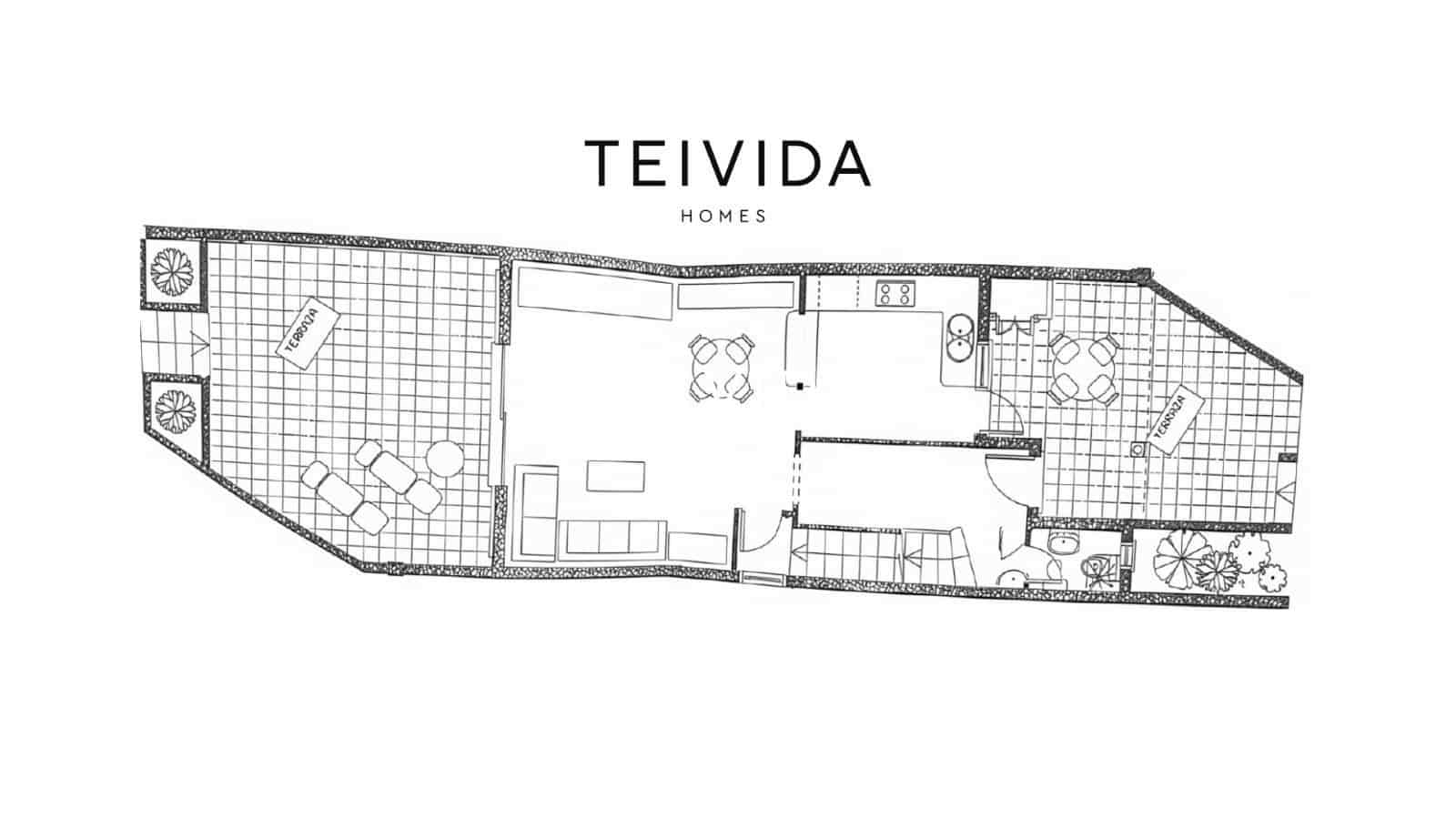 2 soverom Hus til salgs i Costa del Silencio med svømmebasseng garasje - € 441 000 (Ref: 10054431)