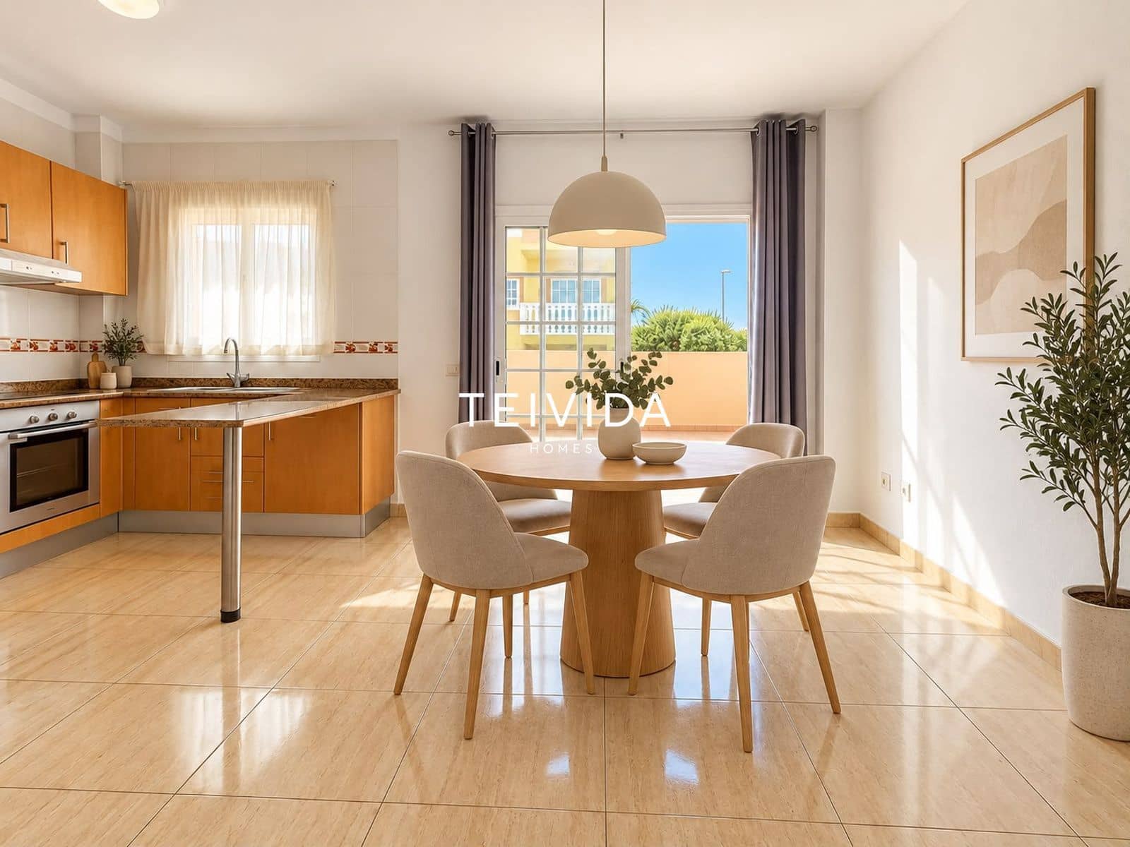2 bedroom Flat for rent in Palm-Mar with pool garage - € 1,550 (Ref: 10172257)