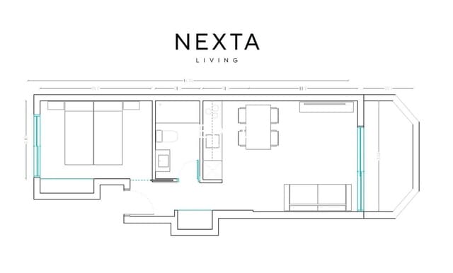 1 soverom Penthouse til leie i Playa de las Americas, Arona med svømmebasseng - € 1 500 (Ref: 10182204)