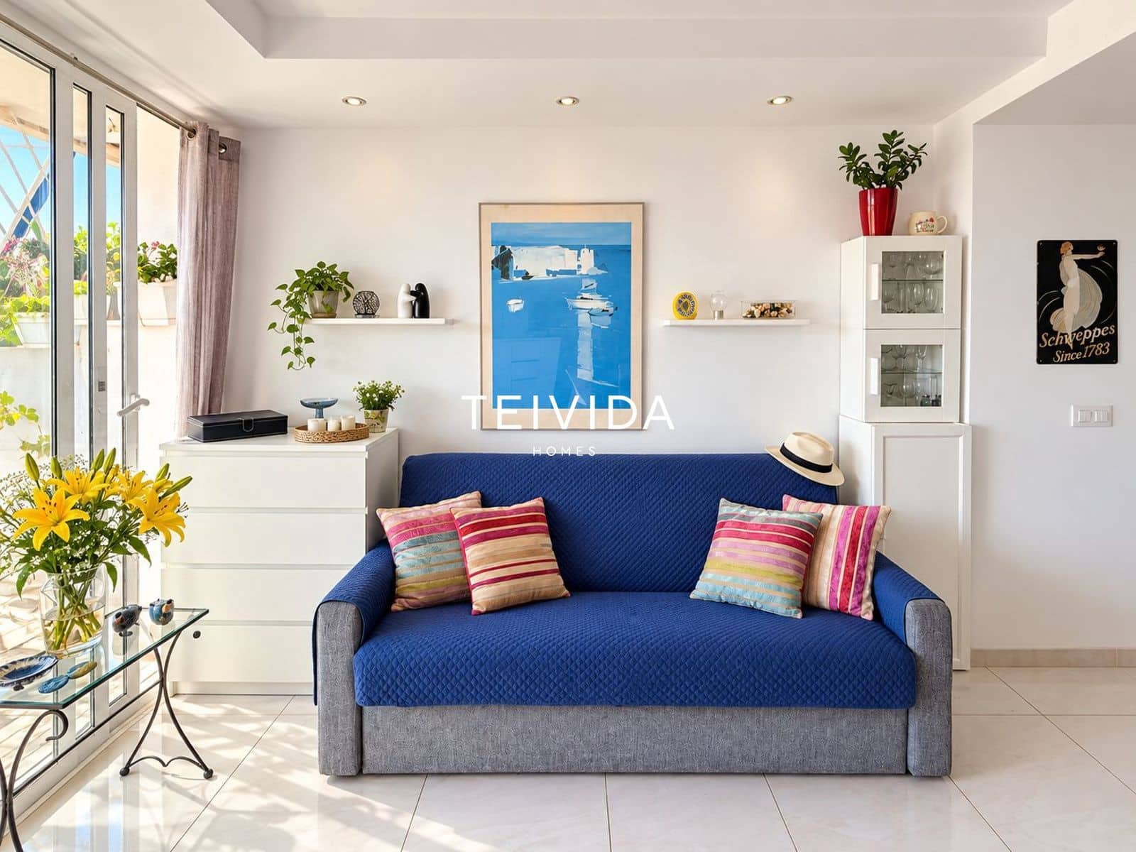 1 soverom Penthouse til leie i Playa de las Americas med svømmebasseng - € 1 500 (Ref: 10182204)