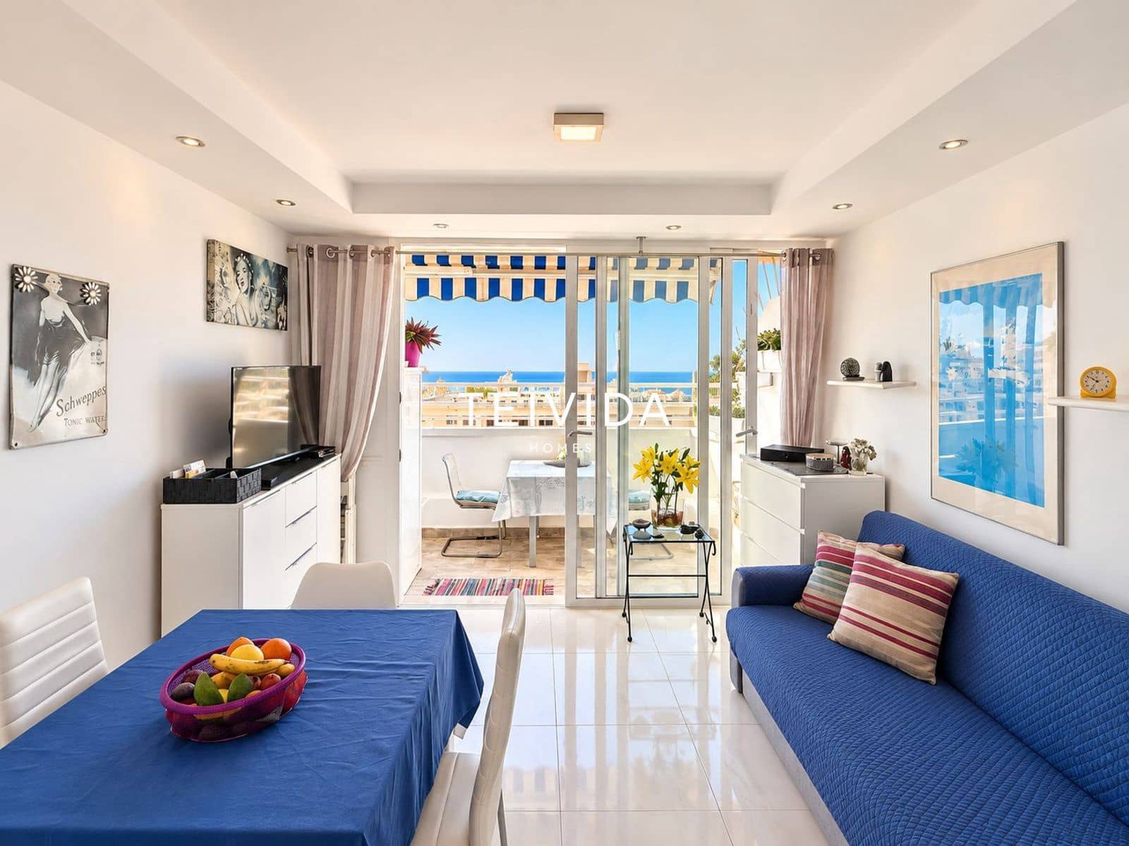1 soverom Penthouse til leie i Playa de las Americas med svømmebasseng - € 1 500 (Ref: 10182204)