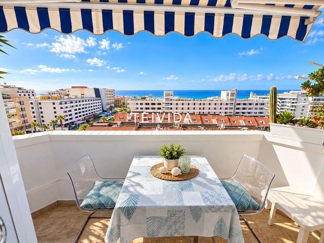 1 soverom Penthouse til leie i Playa de las Americas, Arona med svømmebasseng - € 1 500 (Ref: 10182204)