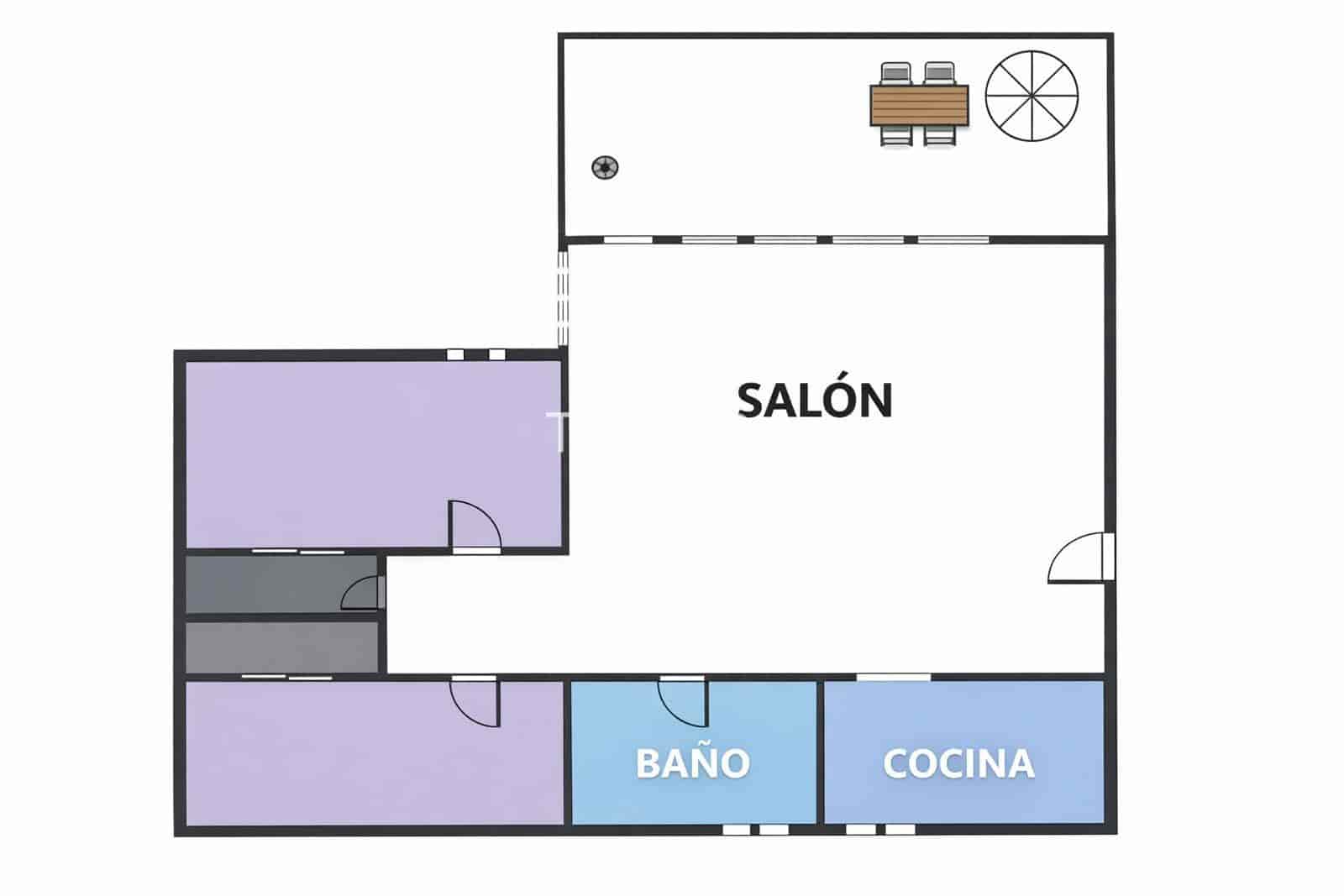2 makuuhuone Asunto myytävänä paikassa Playa de las Americas mukana uima-altaan - 570 000 € (Ref: 9569414)