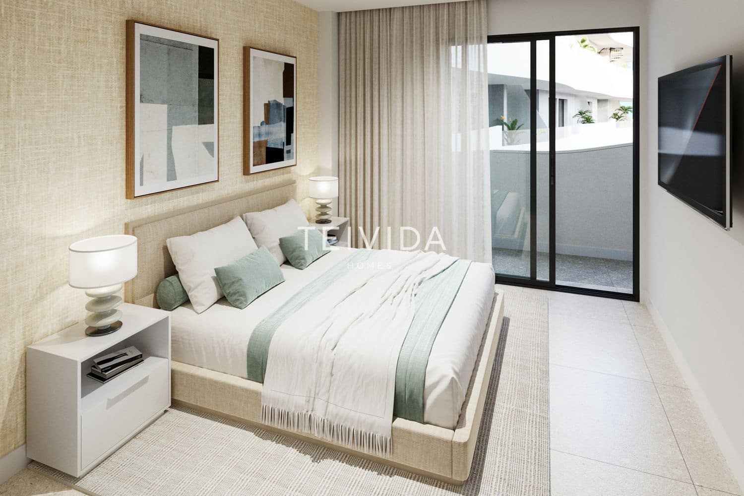 2 makuuhuone Asunto myytävänä paikassa El Medano mukana uima-altaan 
autotalli - 364 000 € (Ref: 9588277)