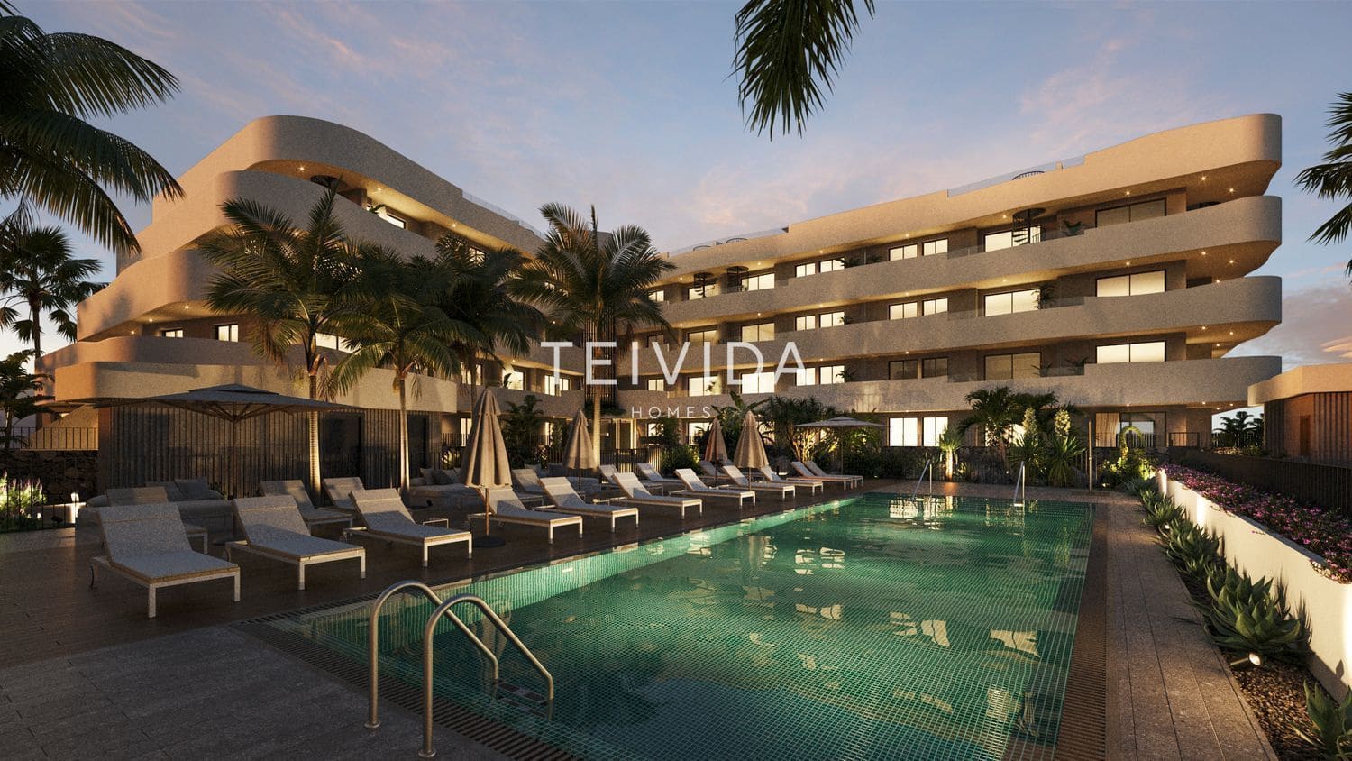 2 makuuhuone Asunto myytävänä paikassa El Medano mukana uima-altaan 
autotalli - 364 000 € (Ref: 9588277)