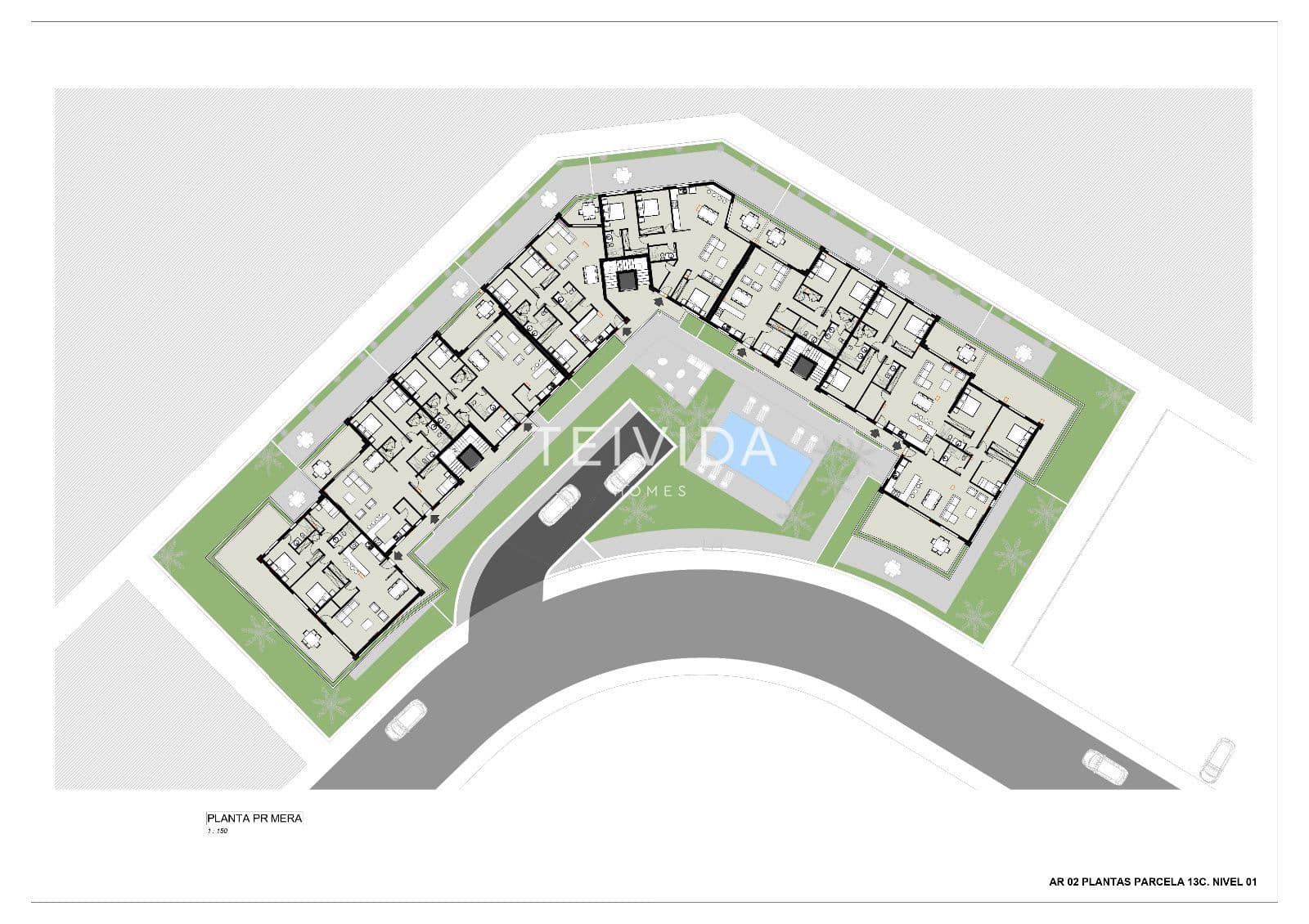 1 soveværelse Lejlighed til salg i Golf del Sur med swimmingpool garage - € 230.500 (Ref: 9588278)