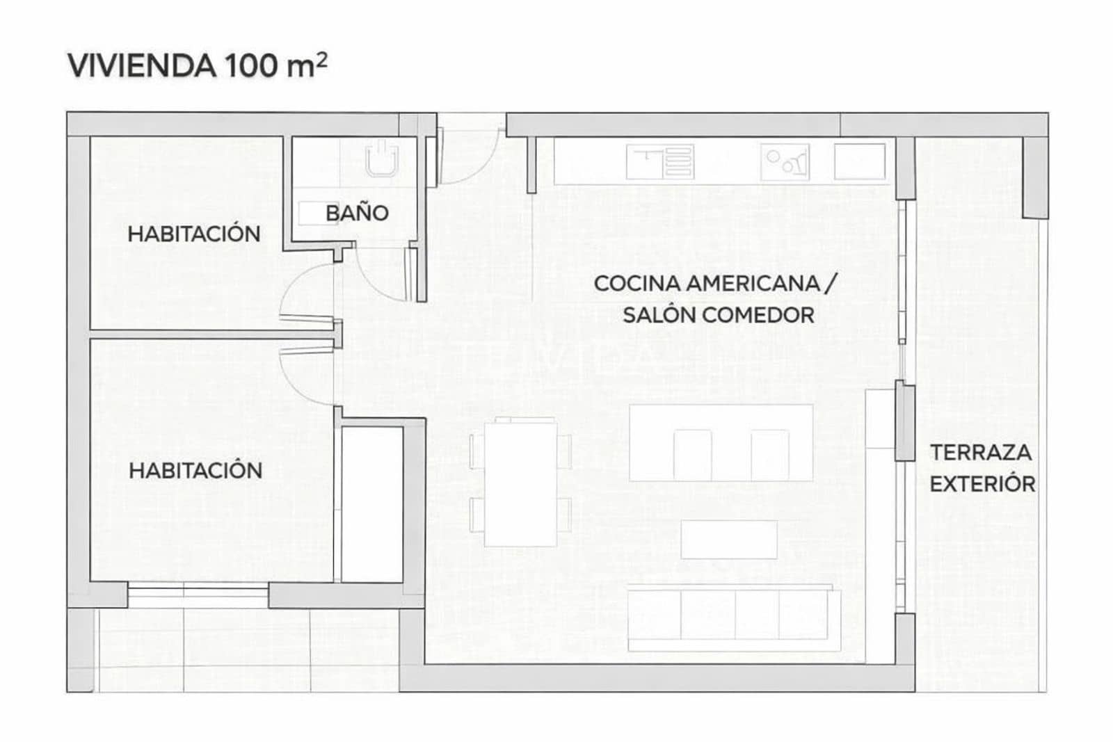 2 quarto Apartamento para venda em Torviscas com piscina - 345 000 € (Ref: 9598461)