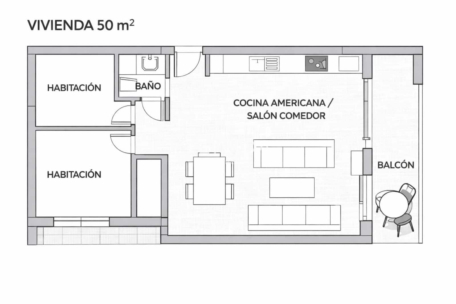Piso de 2 habitaciones en San Miguel de Abona en venta - 179.000 € (Ref: 9603584)
