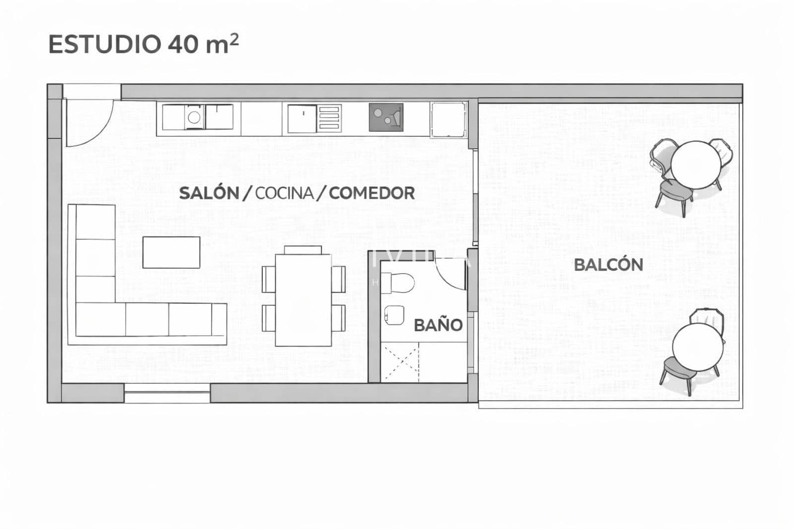 Ático de 1 habitación en Puerto de la Cruz en venta con piscina - 180.000 € (Ref: 9629253)