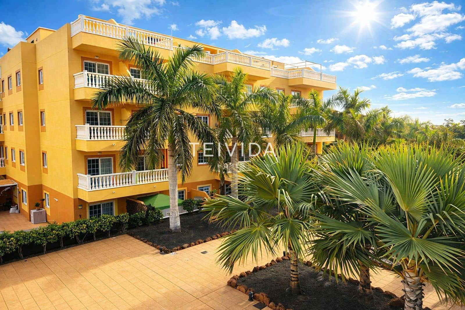 Piso de 2 habitaciones en Palm-Mar en alquiler con piscina garaje - 1.550 € (Ref: 9673640)