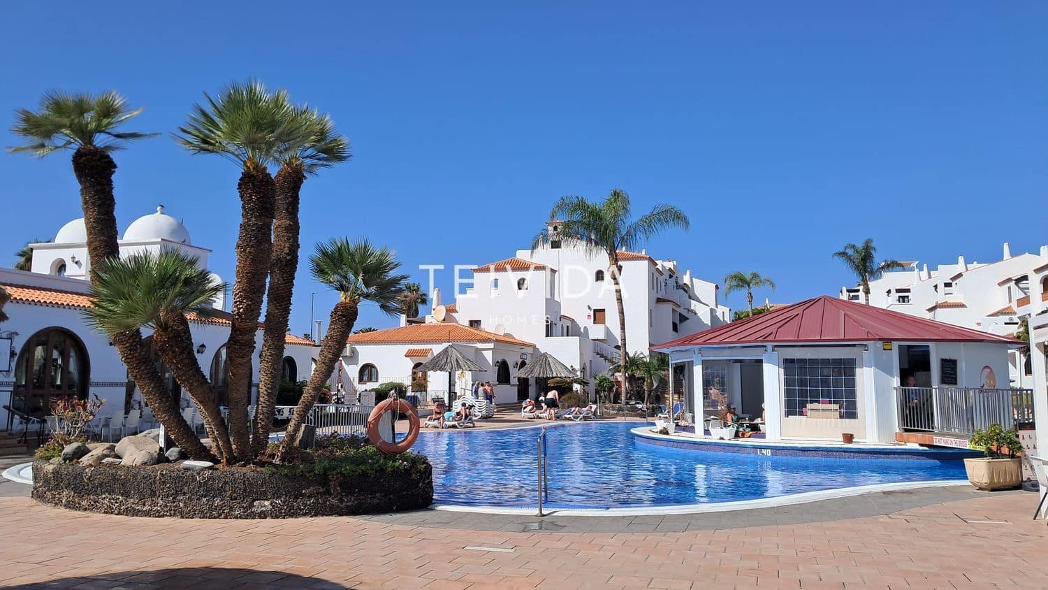 1 Zimmer Wohnung zu vermieten in Golf del Sur mit Pool - 1.100 € (Ref: 9675964)