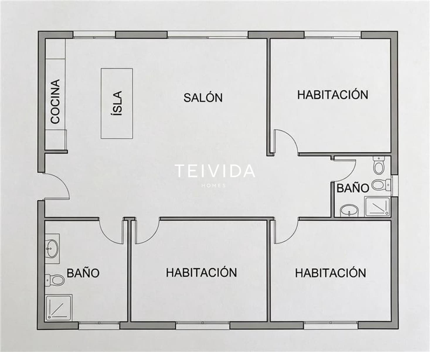 3 camera da letto Appartamento in vendita in Santa Cruz de Tenerife con garage - 410.000 € (Rif: 9720698)