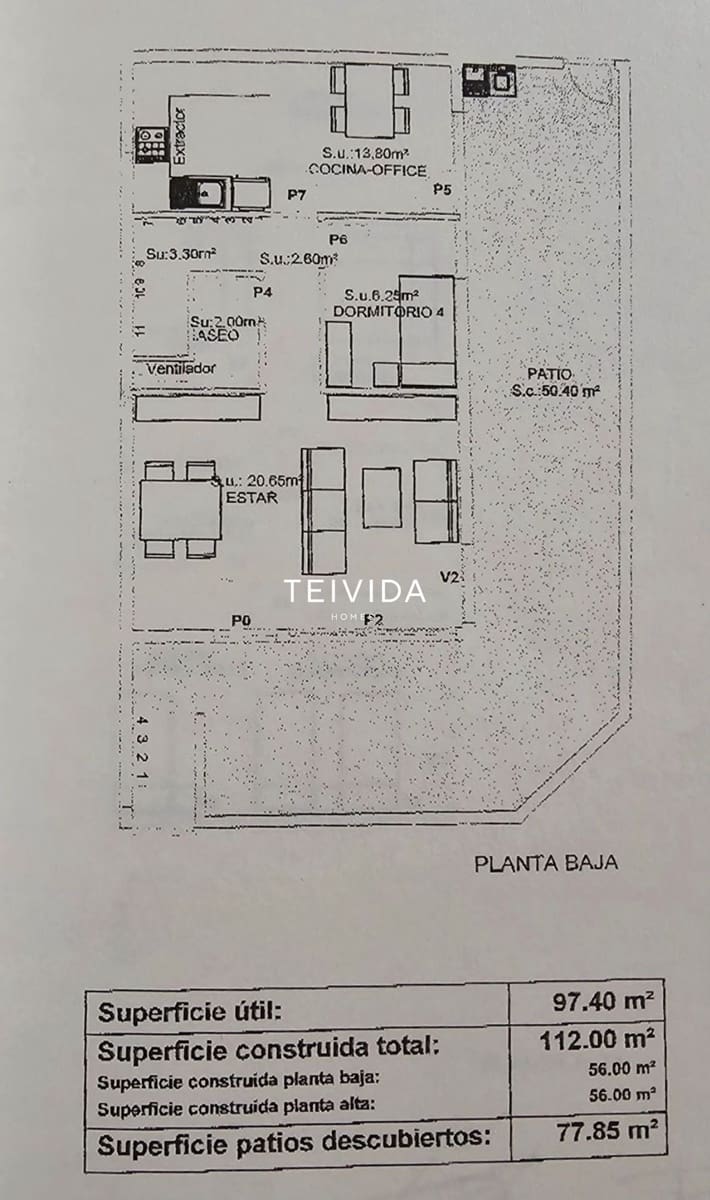 4 bedroom Townhouse for sale in Granadilla de Abona with garage - € 415,000 (Ref: 9737271)